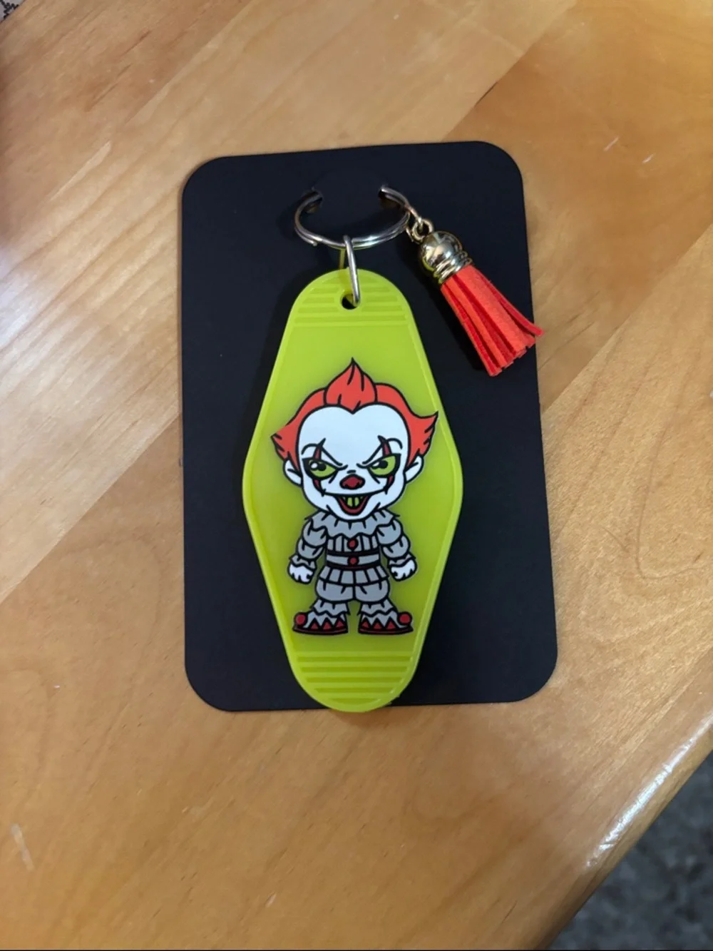 Horror Fandom Vibes Handcrafted motel keys chains: Pick 1 - Picture 2 of 6